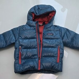Patagonia Kids Puffer Jacket - Blue and Red